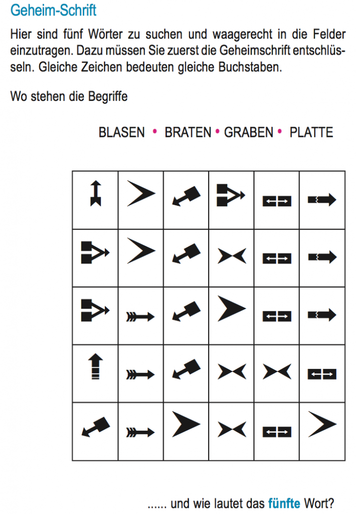 geheimschrift